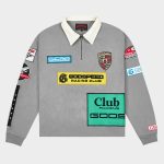 Grc Quarter Zip Polo (Grey)