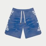 Courtside Shorts (Blue Tie Dye)