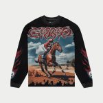 Thoroughbred Ls T-Shirt (Black Wash)