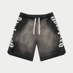 Courtside Shorts (Black Sun-Fade)