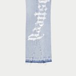 Og Logo Flared Denim Printed (Blue)