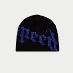 Og Logo Studded Beanie (Black/Blue)