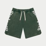 Courtside Shorts (Green Wash)