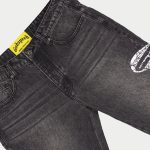 Og Logo Flared Denim (Grey Wash)