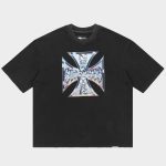 Chrome Motto T-Shirt (Black Wash)