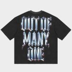 Chrome Motto T-Shirt (Black Wash)
