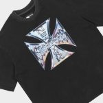 Chrome Motto T-Shirt (Black Wash)