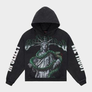 Top 5 Slizzy Vvs Hoodie (Black Wash)