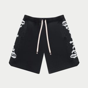 Courtside Shorts (Black Wash)