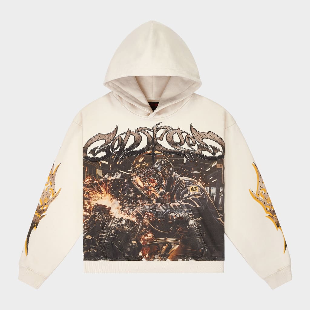 Steel Sharpens Steel Hoodie (Bone) Steel Sharpens Steel Hoodie (Bone)
