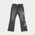 Og Logo Flared Denim (Grey Wash)