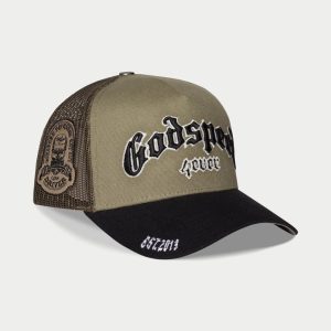 Gs Forever Trucker Hat (Olive/Black)