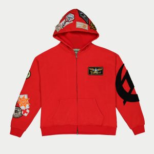 Gs Squadron Hoodie (Red)