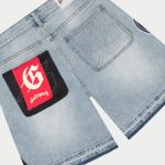 Patchwork Denim Shorts V2 (Blue)