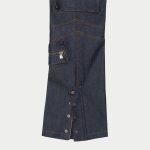 Rockstar Flare Cargo Denim (Raw Blue)